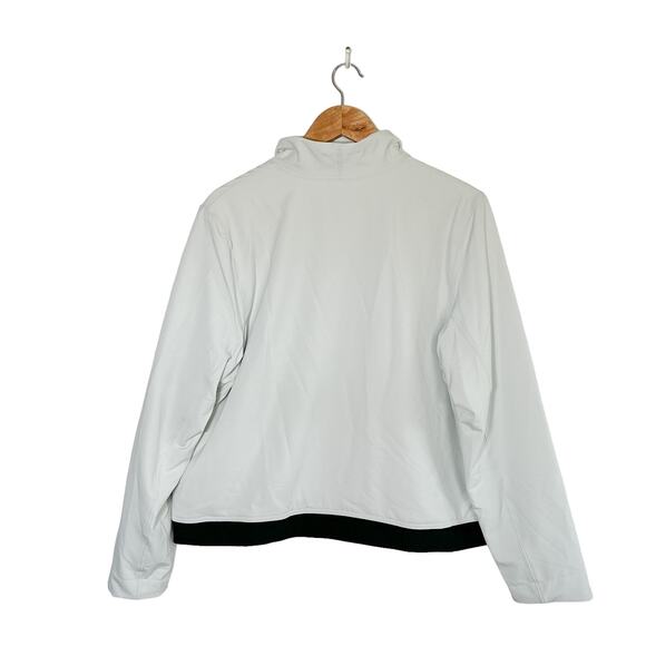 The North Face NEW Shelbe Raschel Reversible Pullover Jacket in Grey White XL - Picture 3 of 12